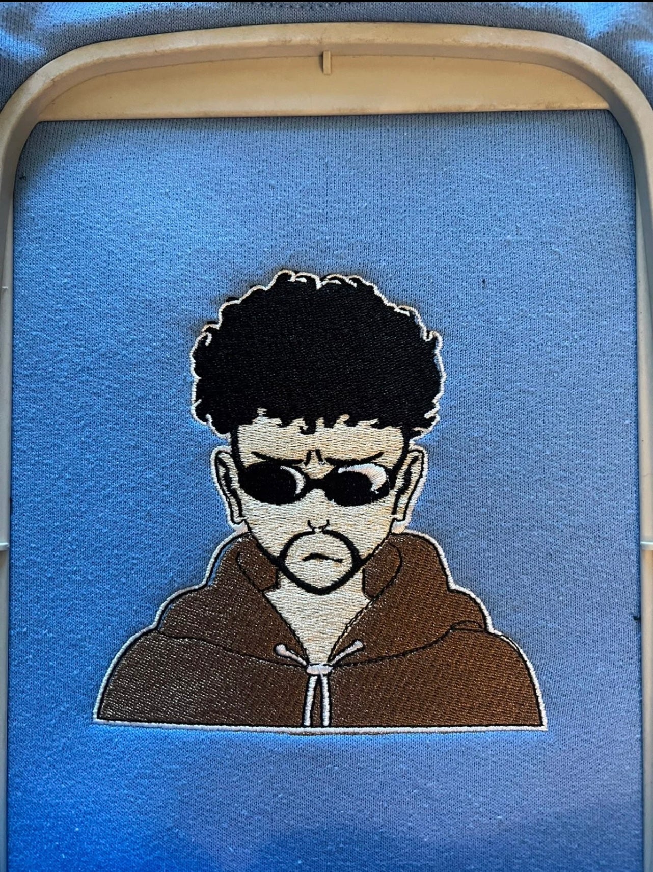 B Bunny Blue Embroidered Sweatshirt