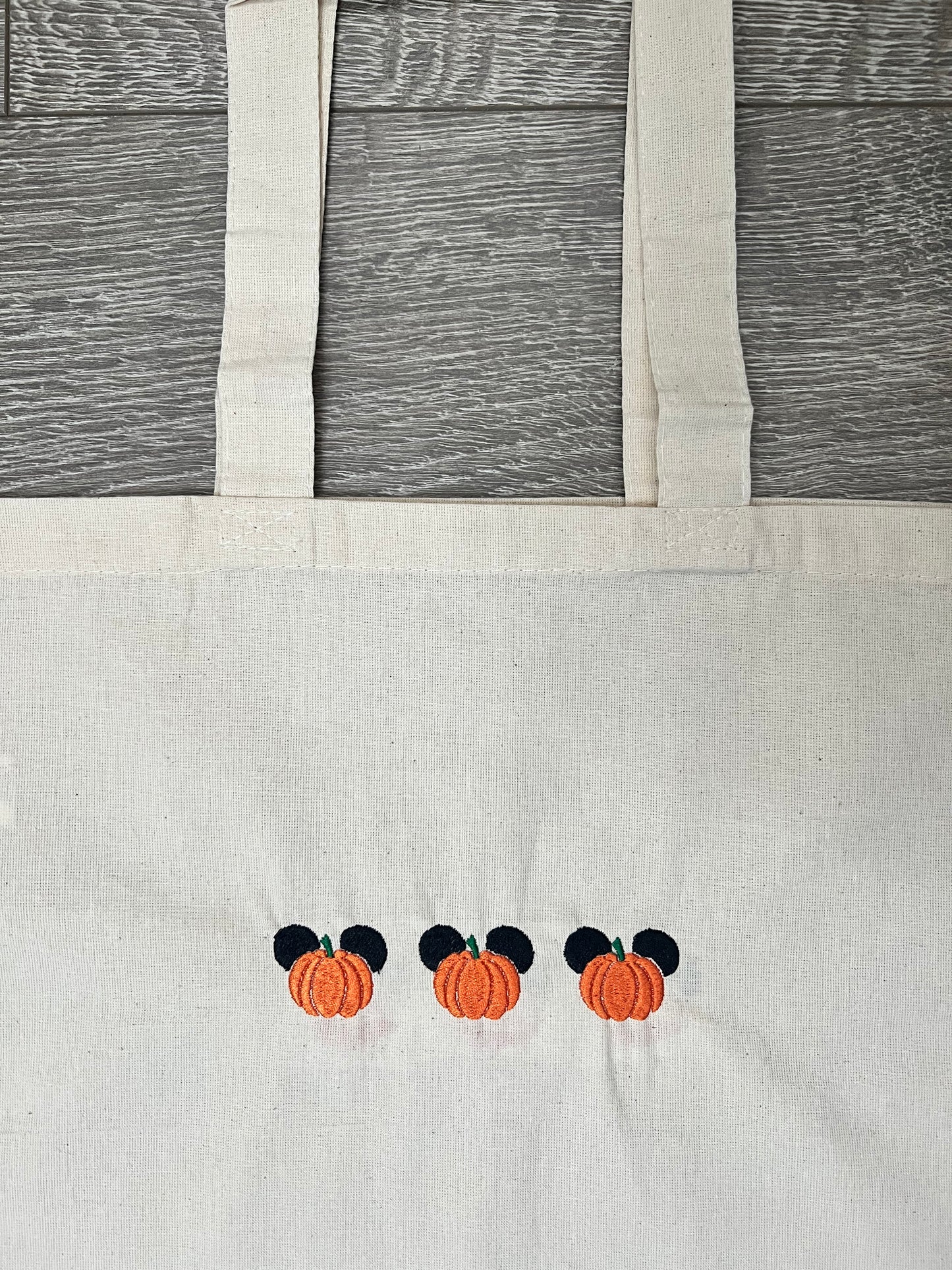 Mickey Pumpkin Tote Bag