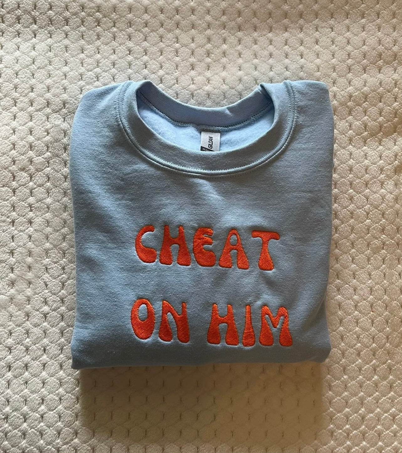 Y2k Britney Inspired Embroidered Sweatshirt