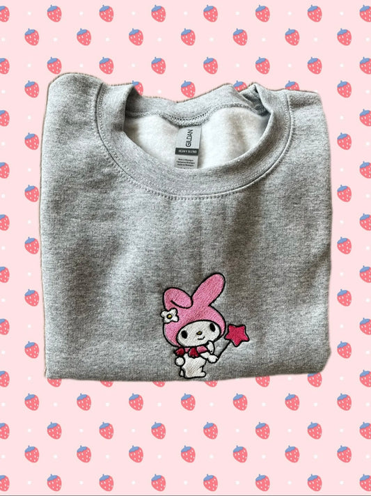 My Melody Embroidered Sweatshirt