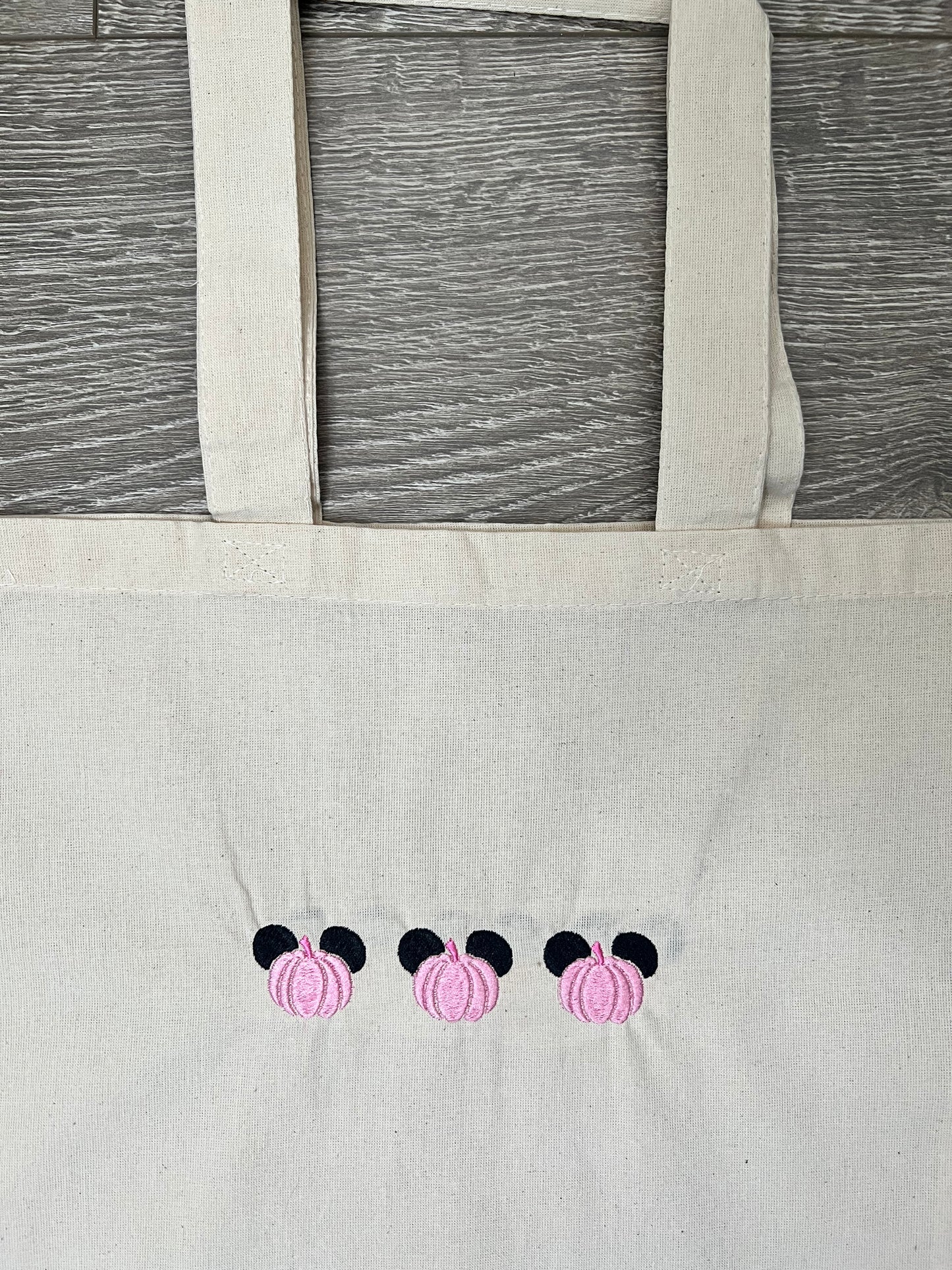 Pink Mickey Tote Bag