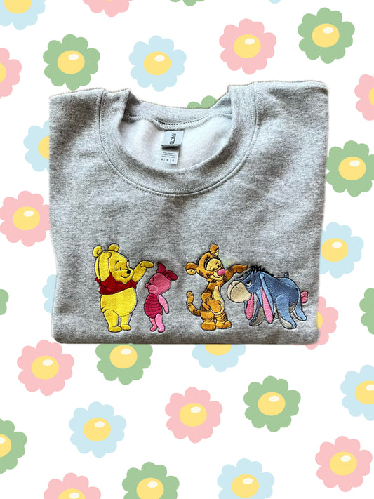 Baby Pooh Embroidered Sweatshirt 🍯